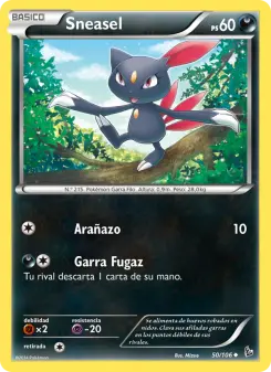 Sneasel, Destellos de Fuego 50