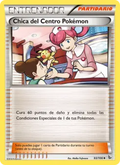 Chica del Centro Pokémon, Destellos de Fuego 93
