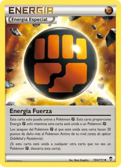 Energía Fuerza, Puños Furiosos 104