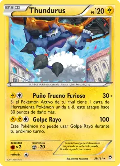 Thundurus, Puños Furiosos 33