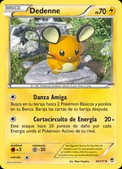 Dedenne, Puños Furiosos 34