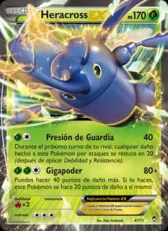 Heracross EX, Puños Furiosos 4