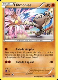 Hitmonlee, Puños Furiosos 47