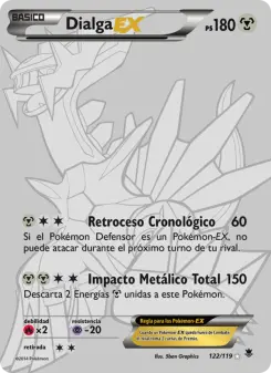 Dialga EX, Fuerzas Fantasmales 122