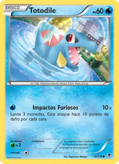 Totodile, Fuerzas Fantasmales 15