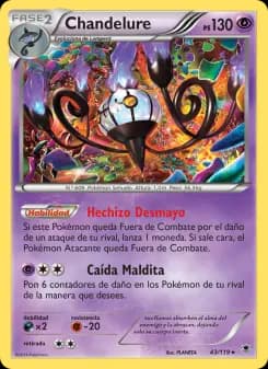 Chandelure, Fuerzas Fantasmales 43