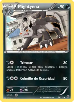 Mightyena, Fuerzas Fantasmales 54