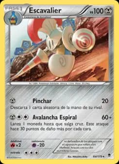 Escavalier, Fuerzas Fantasmales 64