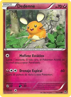 Dedenne, Fuerzas Fantasmales 70