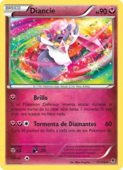 Diancie, Fuerzas Fantasmales 71