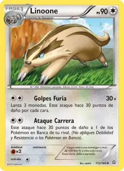 Linoone, Duelos Primigenios 112