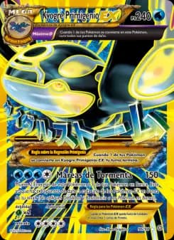 Kyogre Primigenio EX, Antiguos Orígenes 96
