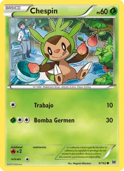 Chespin, Turbo Impulso 8